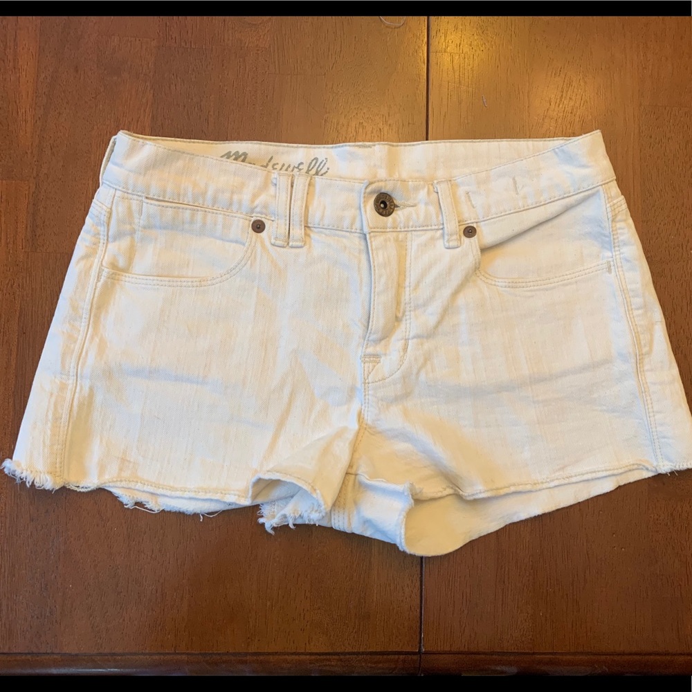 Off white Madewell Denim Shorts